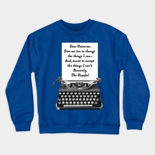 Dear Universe: Tea and Music Crewneck Sweatshirt